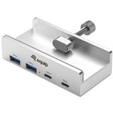 Equip 4-Port-Klemm USB-A3.2-Hub->2xUSB-C/2xUSB-A 5Gbps