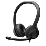 Logitech H390 USB-C Computer Headset - MIDNIGHT BLACK