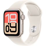 Apple Watch SE 2025 Aluminium Cellular 40mm Polarstern (Sportarmband polarstern) M/L