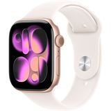 Apple Watch S11 Aluminium Cellular 46mm Rosegold (Sportarmband blassrosa) M/L