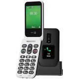doro Leva E30 - schwarz-weiß 4G Klapp-Mobiltelefon mit doro Leva E30 - schwarz-weiß 4G Klapp-Mobiltelefon mit