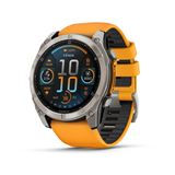 Garmin Wearable 010-02905-11 / fenix 8 Sapphire L Grau/Orange Garmin Wearable 010-02905-11 / fenix 8 Sapphire L Grau/Orange