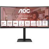 34" (86,36cm) AOC Curved CU34E4CV schwarz 3440x1440