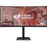34" (86,36cm) AOC Curved CU34E4CV schwarz 3440x1440 34" (86,36cm) AOC Curved CU34E4CV schwarz 3440x1440