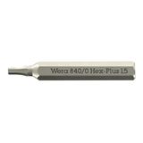 Wera 840 Micro Bits Hex-Plus 1,5 x 30mm