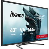 42.5" (107,95cm) iiyama G-MASTER G4380UHSU-B2 Red Eagle schwarz