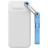 1TB Verbatim Pocket Summer Edition wei&szlig;/hellblau Extern USB 3.2
