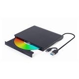 Gembird DVW EXT SLIM DVD-USB-031 black USB-C&3.1 DVD8x CD24x Gembird DVW EXT SLIM DVD-USB-031 black USB-C&3.1 DVD8x CD24x