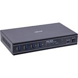 InLine KVM Switch, 2-fach, HDMI & USB-C, 4K60Hz, Umschalter