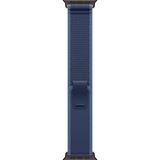 Apple 49MM BLUE/BRIGHT BLUE TRAIL LOOP S/M - BLACK TITANIUM FINISH