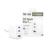 PANZERGLASS TURBO 70W MULTIPLE CHARGER INCL