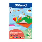 Pelikan Glanzpapier,gummiert 232 M/10 Mappe