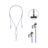 Intenso Handykette als Lade- + Datenkabel USB-C bis 1,65m lila Intenso Handykette als Lade- + Datenkabel USB-C bis 1,65m lila