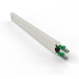 Patchbox Kassette Cat 6A 8HE UTP 0,8m grün