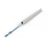 Patchbox Kassette Cat 6A 46HE UTP 2,5m blau