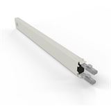 Patchbox Kassette Cat 6A 8HE UTP 0,8m grau