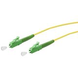 (&euro;23,80*/1m) 0.50m Metz Connect LWL Simplex Patchkabel OS2 LC