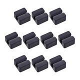 InLine 10er Pack Kabelclip, 1-fach, selbstklebend, schwarz InLine 10er Pack Kabelclip, 1-fach, selbstklebend, schwarz