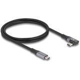 (&euro;14,90*/1m) 1.00m Delock USB4.0 Anschlusskabel gewinkelt USB C