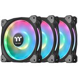 140x140x25mm Thermaltake Riing Duo 14 RGB Radiator Fan 3 Pack Dual 140x140x25mm Thermaltake Riing Duo 14 RGB Radiator Fan 3 Pack Dual