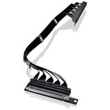 Thermaltake PCI-E 4.0 Dual 90 Degree Riser Cable 400mm