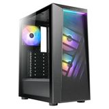 Azza Sentinel Midi Tower ohne Netzteil schwarz