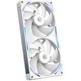 280x120x30mm NZXT F-Serie F280X RGB Lüfter Single weiß