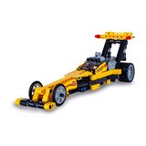 Jamara CaDA Drag Racing 1:24 Bricks gelb