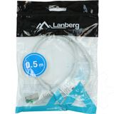 (&euro;7,80*/1m) 0.50m Lanberg Cat. 7 Patchkabel S/FTP RJ45 Stecker