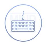 Terra MOBILE 1717R Tastatur beleuchtet in wei&szlig; [FR] Copilot Logo beleuchtete Tastatur (wei&szlig;)