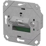 METZ CONNECT Anschlussdose E-DAT C6A IDC 1 Port UP0 metallisch