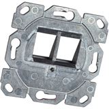 EFB Elektronik Tragring umlaufend 2-Port,f?r Keystones,designf?hig TAE EFB Elektronik Tragring umlaufend 2-Port,f?r Keystones,designf?hig TAE