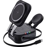0.80m InLine 3in1 Wireless Charger, 15W Qi MagSafe kompatibel 0.80m InLine 3in1 Wireless Charger, 15W Qi MagSafe kompatibel