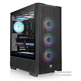 Thermaltake S380 TG ARGB Midi Tower ohne Netzteil schwarz