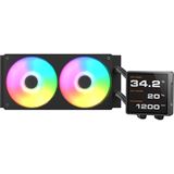 Cougar Poseidon Vistek Pro 240,ARGB,Schwarz