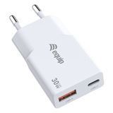 Equip Ladeger&auml;t 2Port 1x USB-C PD3.0/ 1x USB-A GaN Slim 30W