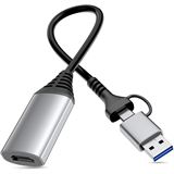 Equip Adapter USB-C/A->HDMI 1920x1080/ 60Hz Alu.
