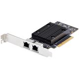 STARTECH Netzwerkadapter 2-PORT PCIE 10GB ETHERNET NIC PCIe 3.0 x8