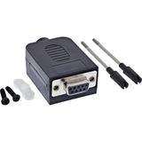 InLine D-Sub 9 Breakout-Terminalblock, Buchse, Schraubklemme,