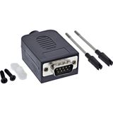 InLine D-Sub 9 Breakout-Terminalblock, Stecker, Schraubklemme,