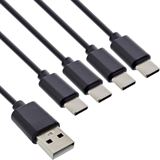 (&euro;3,45*/1m) 2.00m InLine USB-C Y-Ladekabel 4in1 USB A Stecker