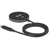 Club 3D Ladeger&auml;t wireless Qi2 USB-C 25Watt, schwarz retail