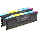 64GB Corsair Vengeance RGB grau DDR5-6000 DIMM CL40 Dual Kit