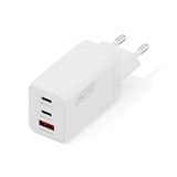 Digitus USB-Ladeger&auml;t GaN 67W, 2x USB-C, 1x USB-A wei&szlig;
