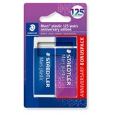 STAEDTLER Radiergummi Mars plastic farbsortiert, lila, 2 St.