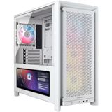 Corsair Frame 4000D LCD RS ARGB Midi Tower ohne Netzteil weiss