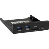 Inter-Tech Card Reader Nitrox CI-21, 3,5" intern, USB C