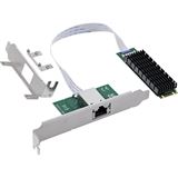 InLine Schnittstellenkarte, M.2 B+M zu 10 Gb/s RJ45