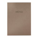 SIGEL Speisekarten-Mappe DIN A4, 2 H&uuml;llen beige, 1 St.