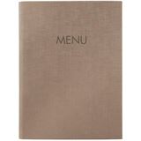 SIGEL Speisekarten-Mappe DIN A5, 2 H&uuml;llen beige, 1 St.